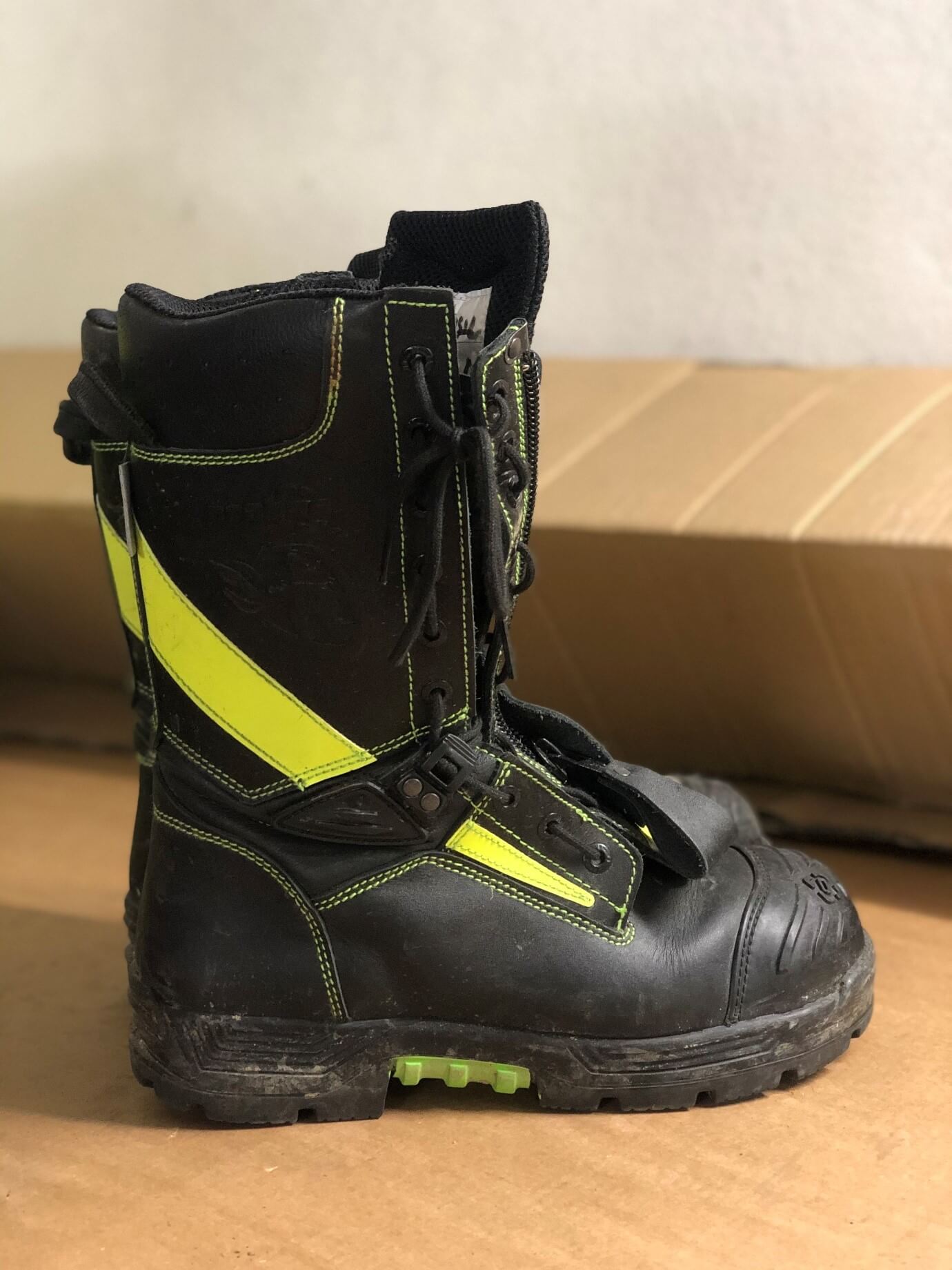 PRABOS DEMON FIRE IV. Generation, hasičská obuv Goratex