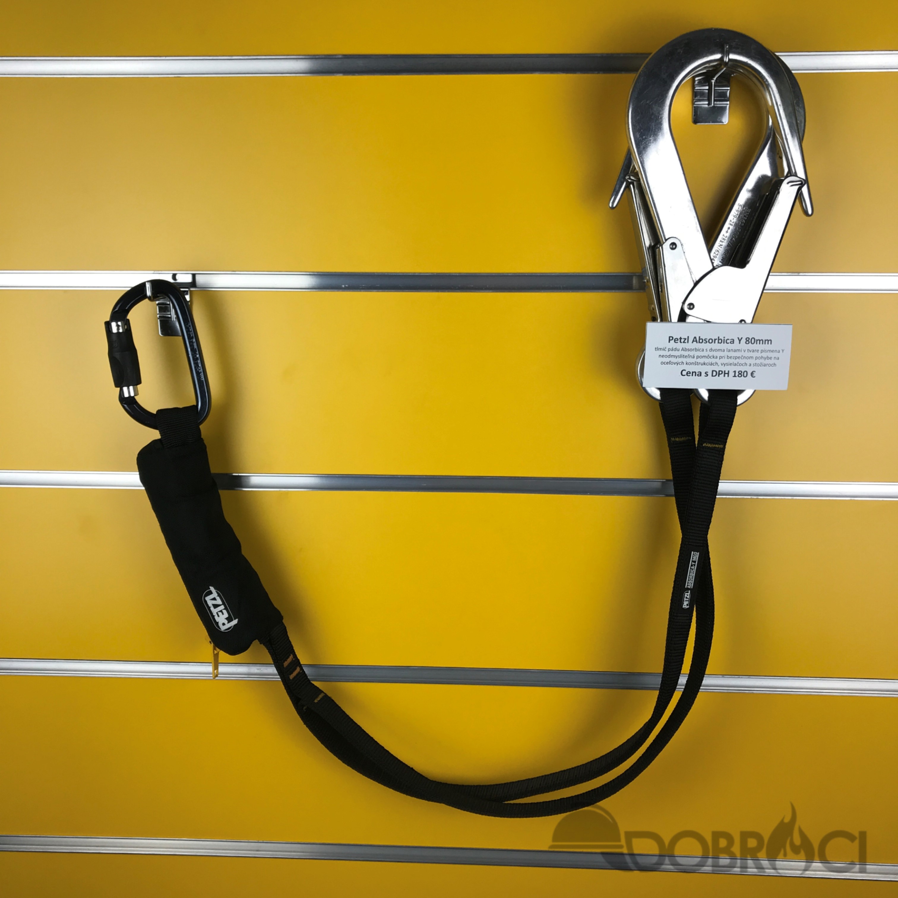 TLMIČ PÁDOV PETZL ABSORBICA Y 80MM