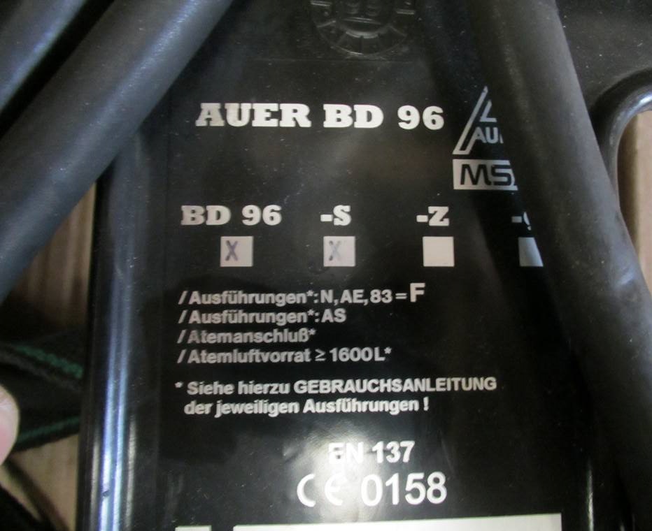 TFA - MSA AUER BD96 - nosič